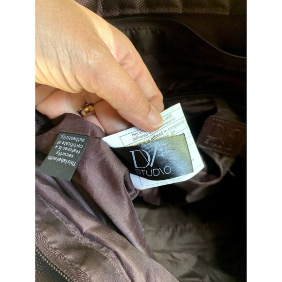 Diane von Furstenberg Mauve Luggage Bag Large - Picture 11 of 12